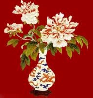 Hunan Embroidery Vase